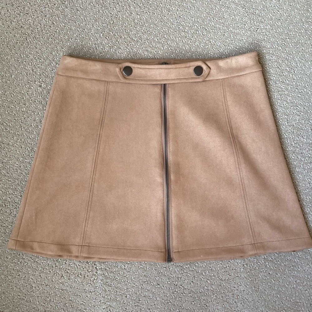 Jack by BB Dakota Suede Mini Skirt